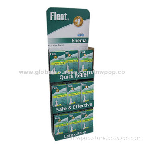 Fashionable POP floor display stand, popular design for LED, customized Size and design are welcome